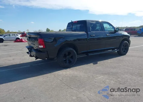2018 Ram 1500 Night 4X4 6'4 Box из США, поврежденный, VIN 1C6RR7UT2JS196692